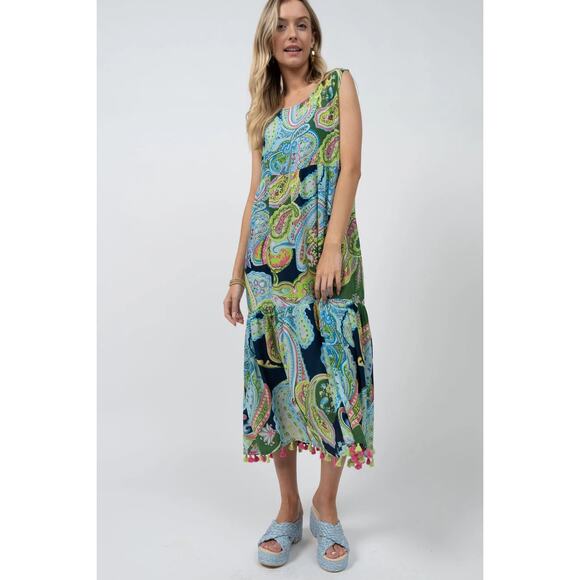 Uncle Frank women’s XS Caribbean Cruise Dress boho - Picture 1 of 9